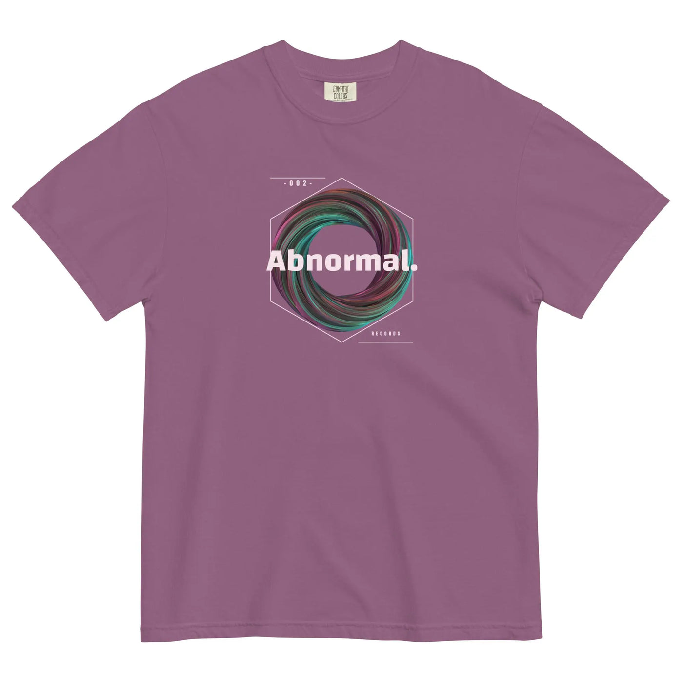 Abnormal Records Garment-Dyed T-Shirt CRZYTEE