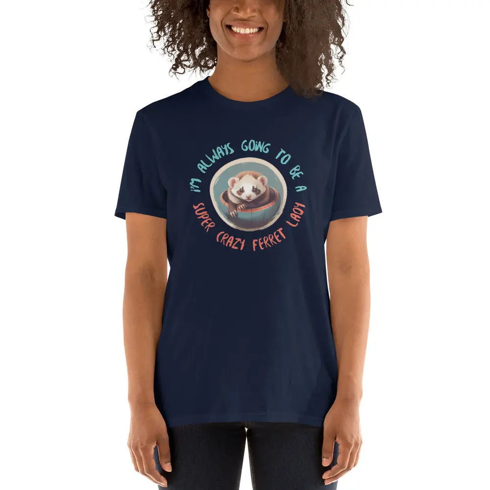 Amanda's Crazy Ferret T-Shirt CRZYTEE