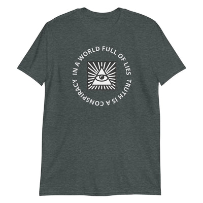 Conspiracy Unisex Political T-Shirt CRZYTEE