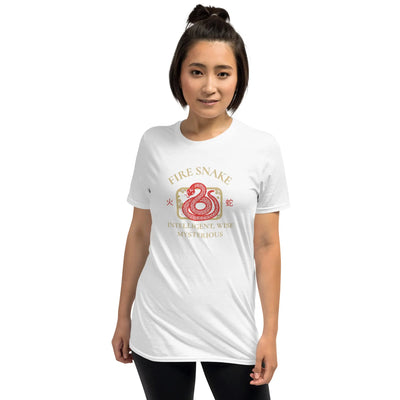Fire Snake Chinese Zodiac T-Shirt CRZYTEE