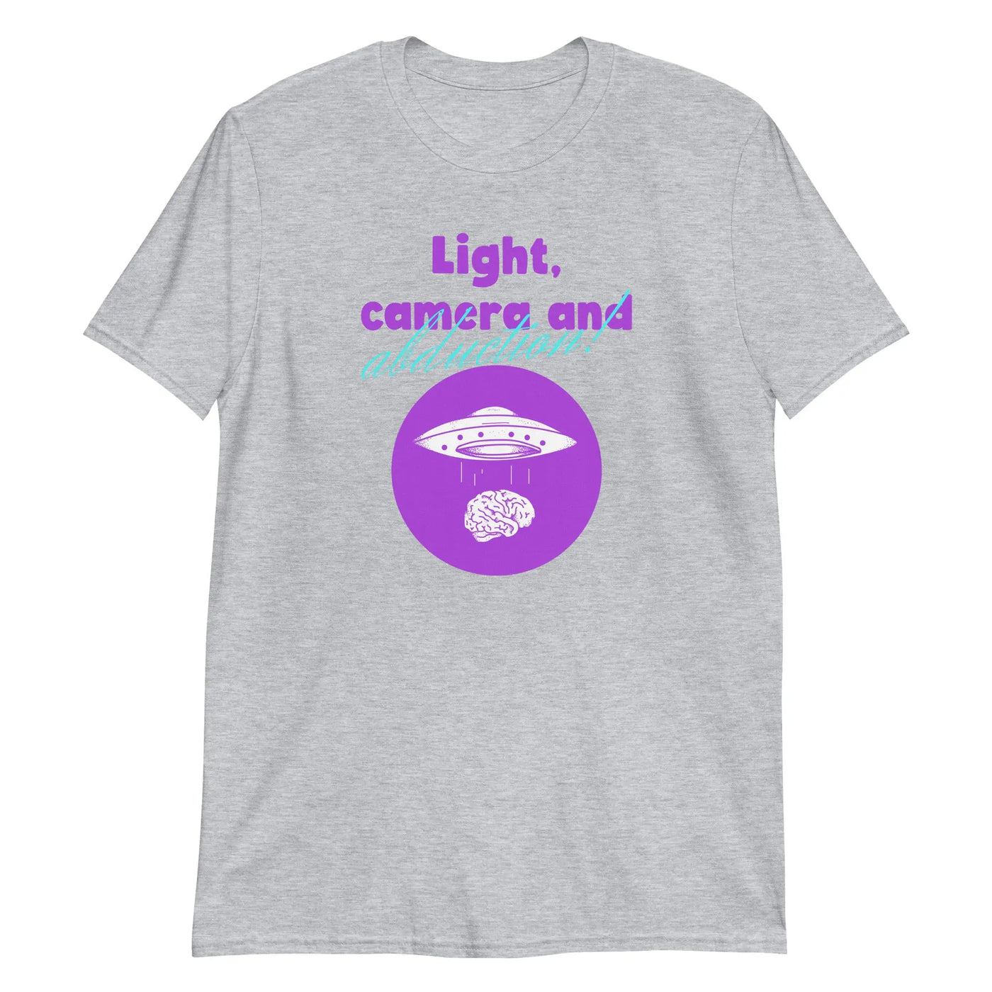 Lights, Camera Unisex T-Shirt CRZYTEE