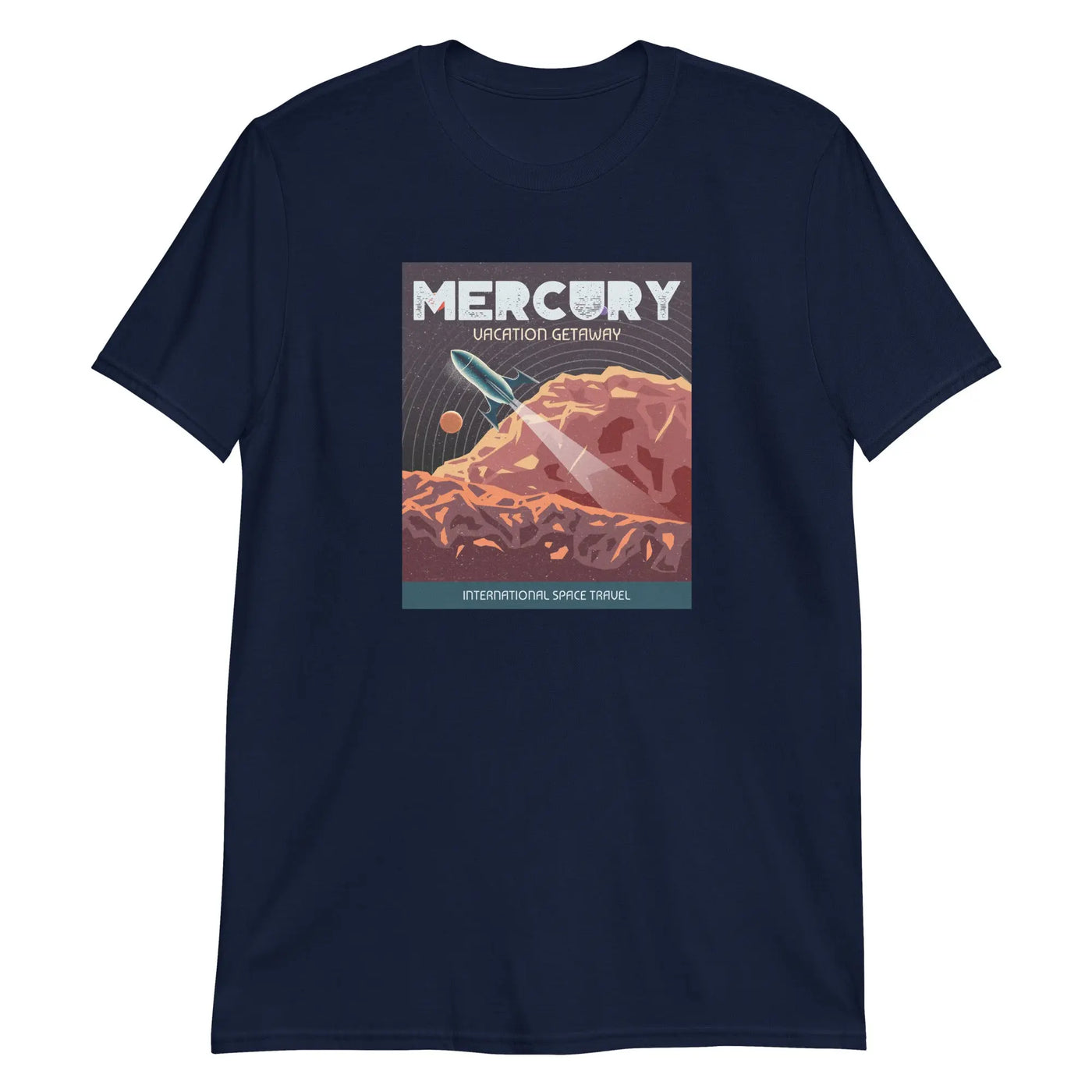 Mercury Vacation Unisex T-Shirt CRZYTEE