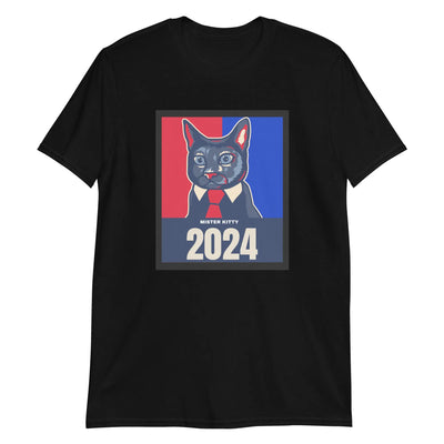 Mister Kitty Funny Political T-Shirt CRZYTEE