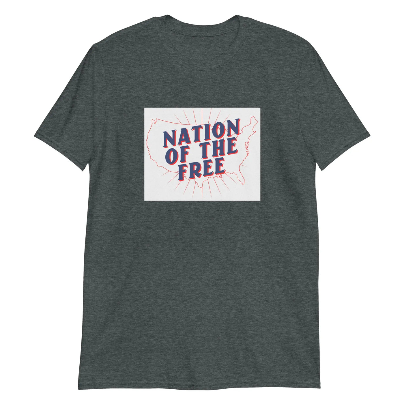 Nation of the Free Unisex T-Shirt CRZYTEE