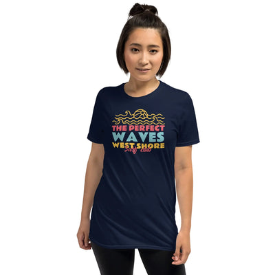Perfect Waves Unisex T-Shirt CRZYTEE