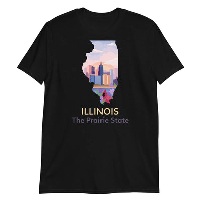 Prairie State Unisex T-Shirt CRZYTEE