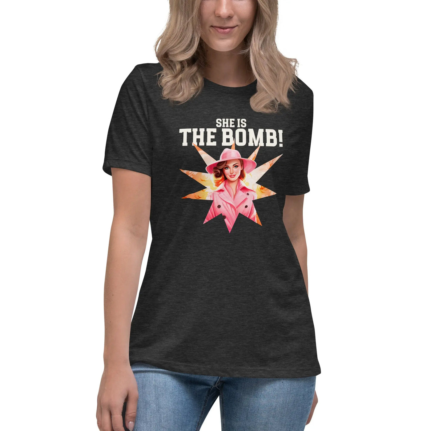 She's the Bomb Women's T-Shirt CRZYTEE