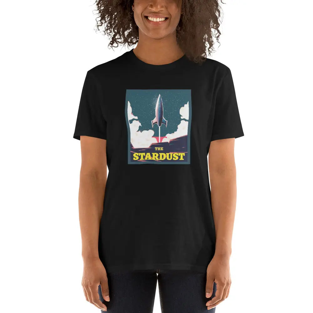 Stardust Rocket Unisex T-Shirt CRZYTEE