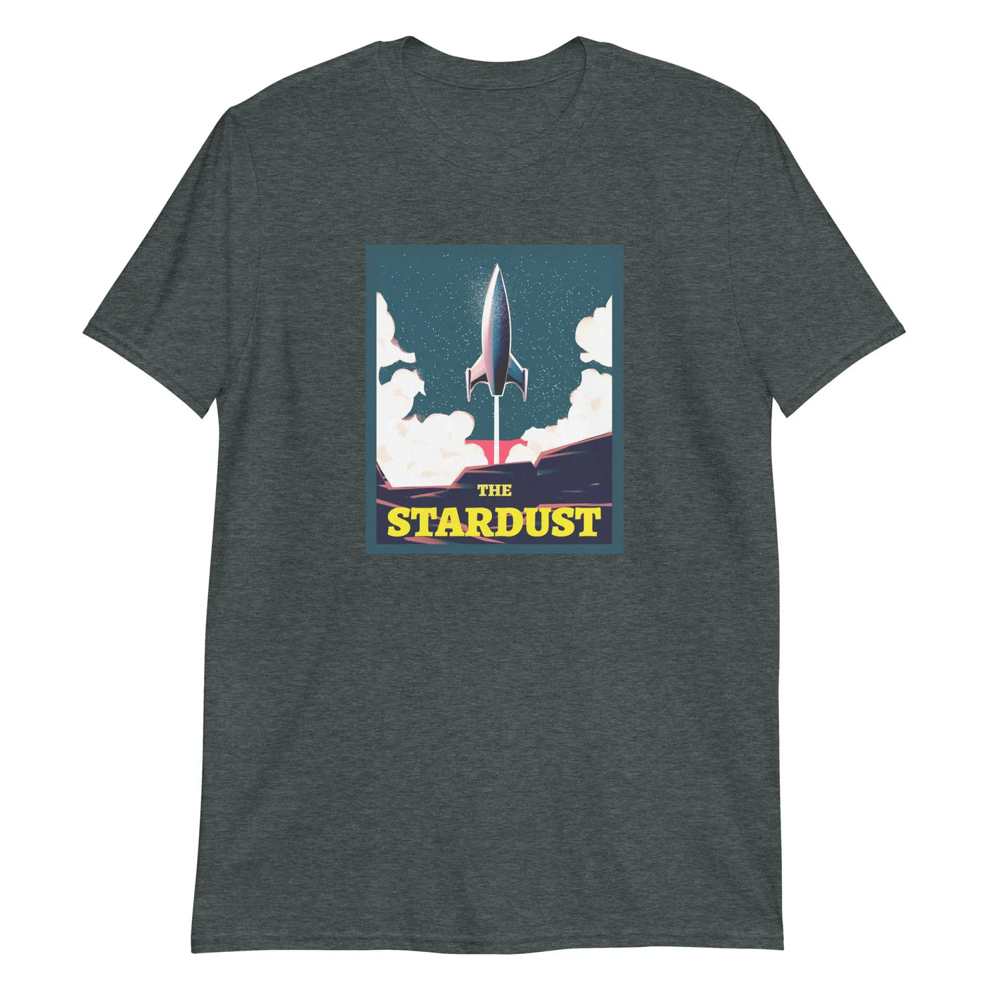 Stardust Rocket Unisex T-Shirt CRZYTEE