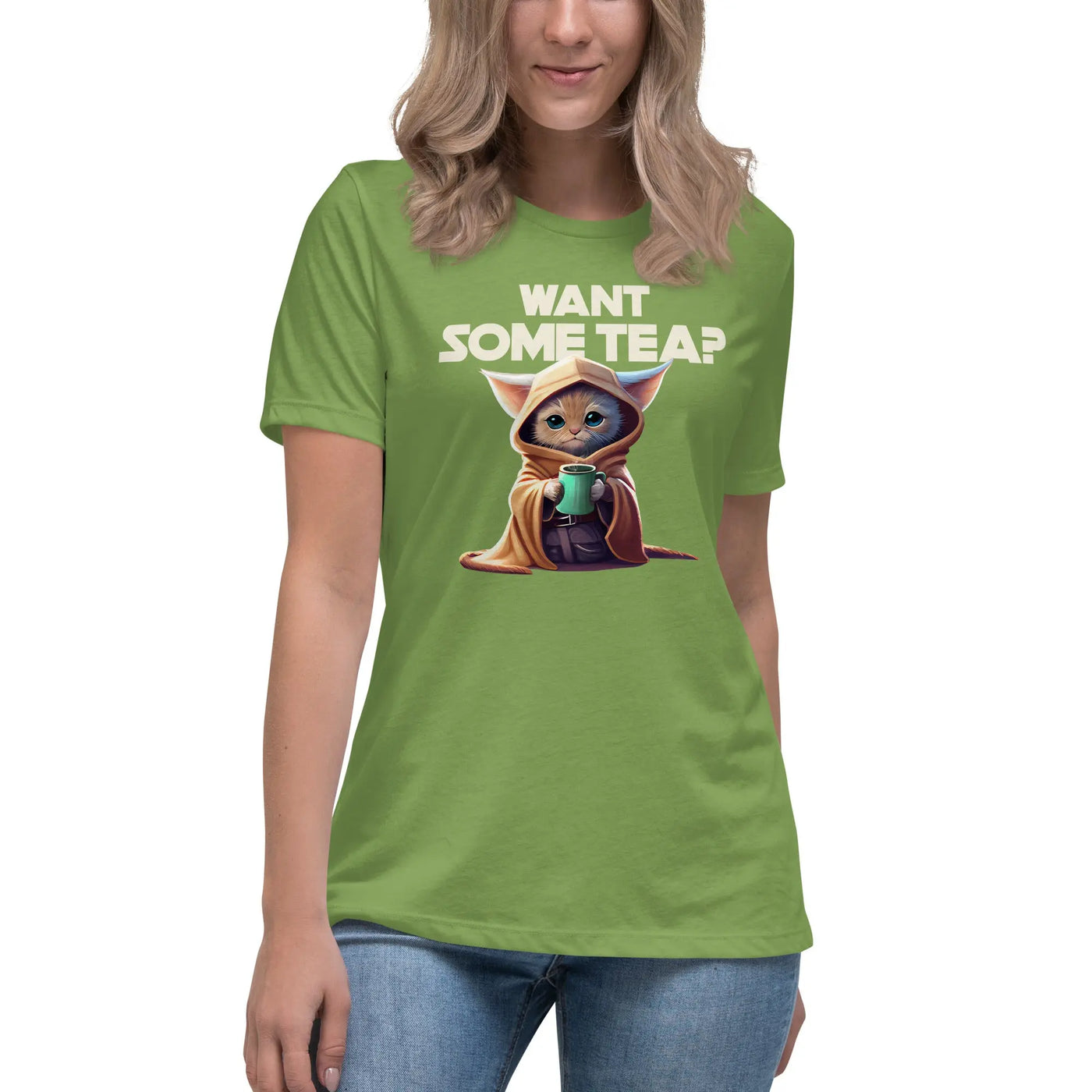 Want Some Tea Womens T-Shirt CRZYTEE
