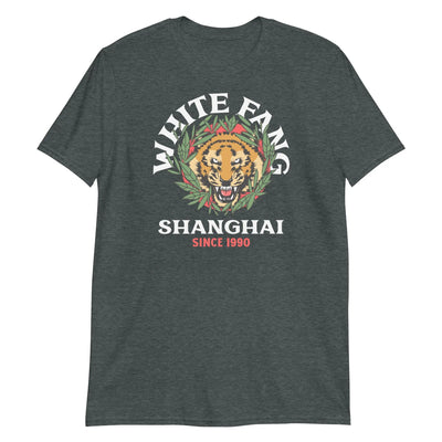 White Fang Shanghai Unisex T-Shirt CRZYTEE