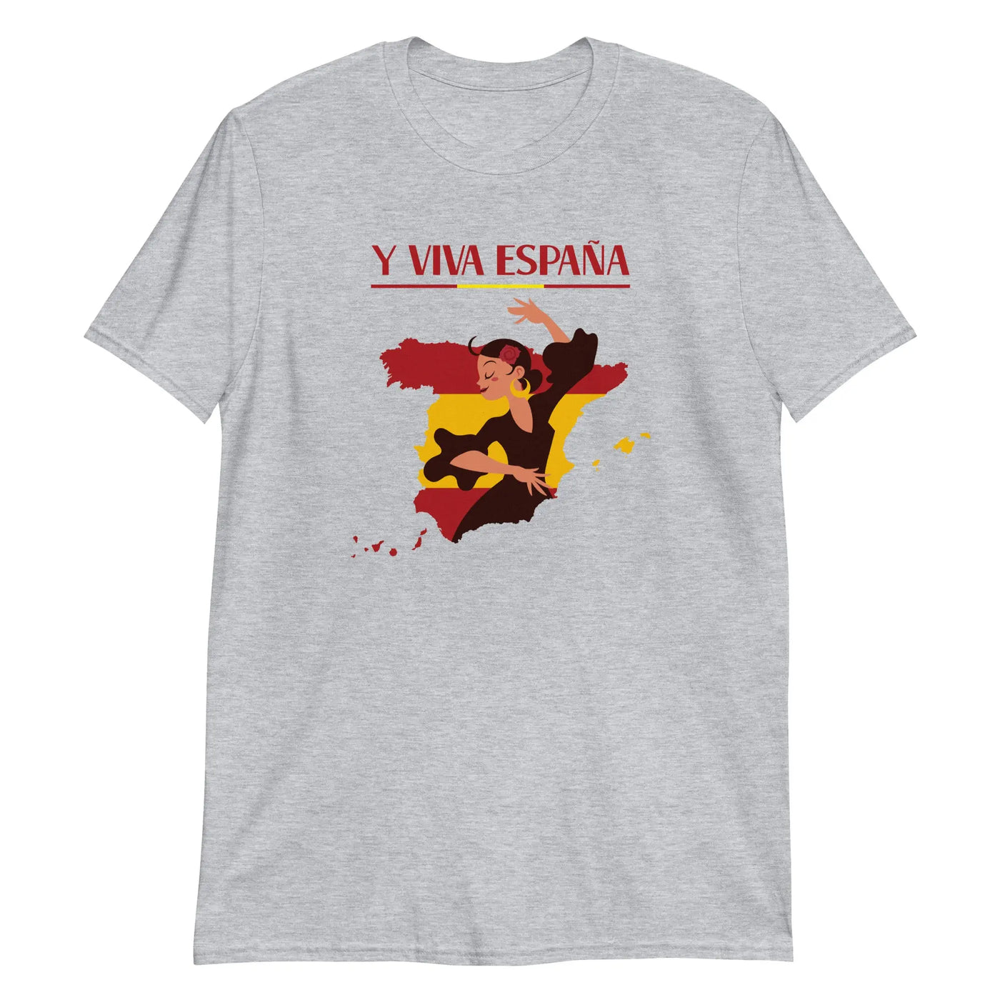 Y Viva Espana Unisex T-Shirt CRZYTEE