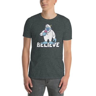 Yeti Believe Unisex T-Shirt CRZYTEE