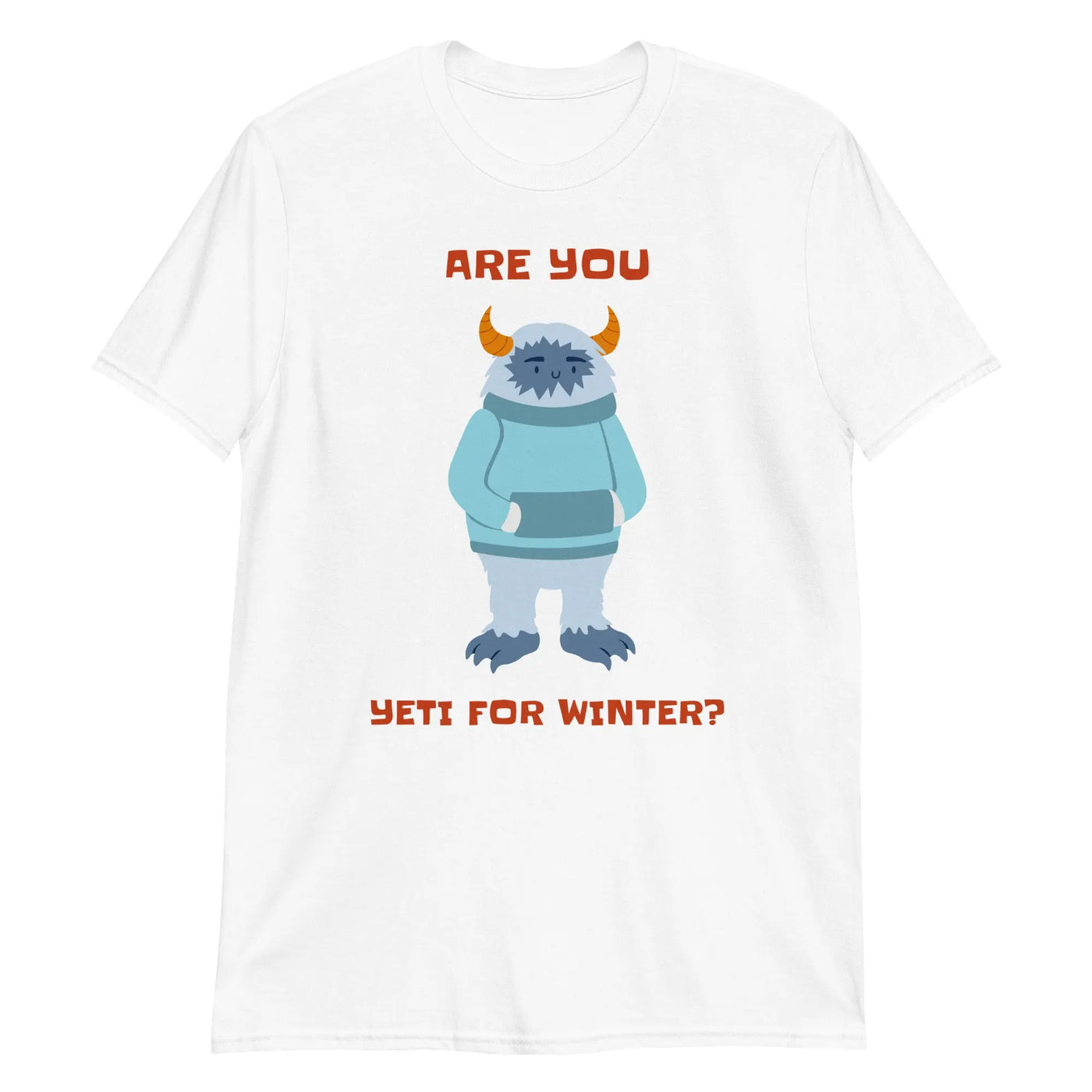 Yeti Winter Unisex T-Shirt CRZYTEE