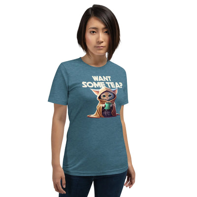 Yoda Kitty Unisex T-Shirt CRZYTEE