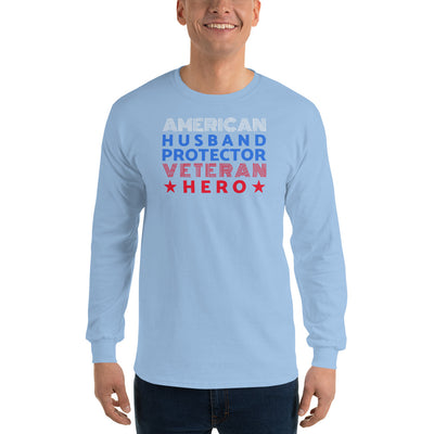 Husband Hero Long Sleeve T-Shirt