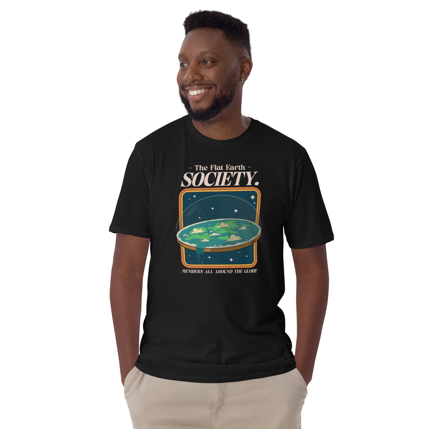 Flat Earth Society Unisex T-Shirt