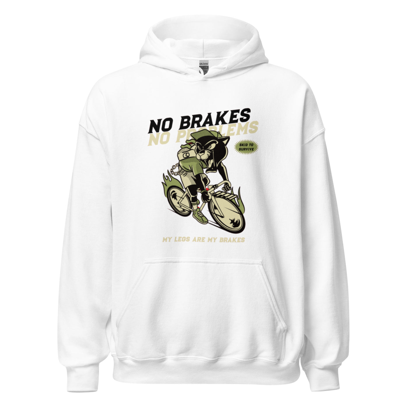 No Brakes No Problem Hoodie