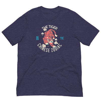 Zodiac Tiger Plus Size Unisex T-Shirt