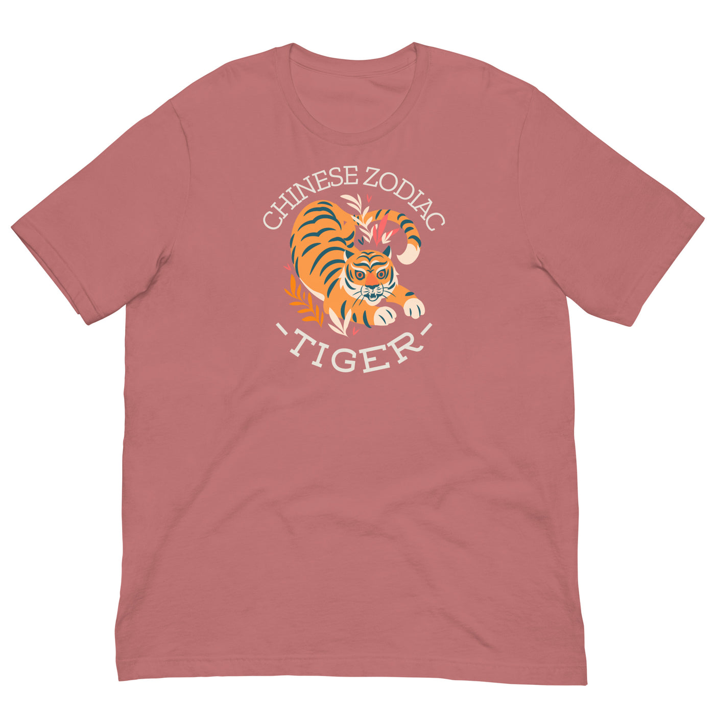 Chinese Zodiac Tiger Plus Size T-Shirt